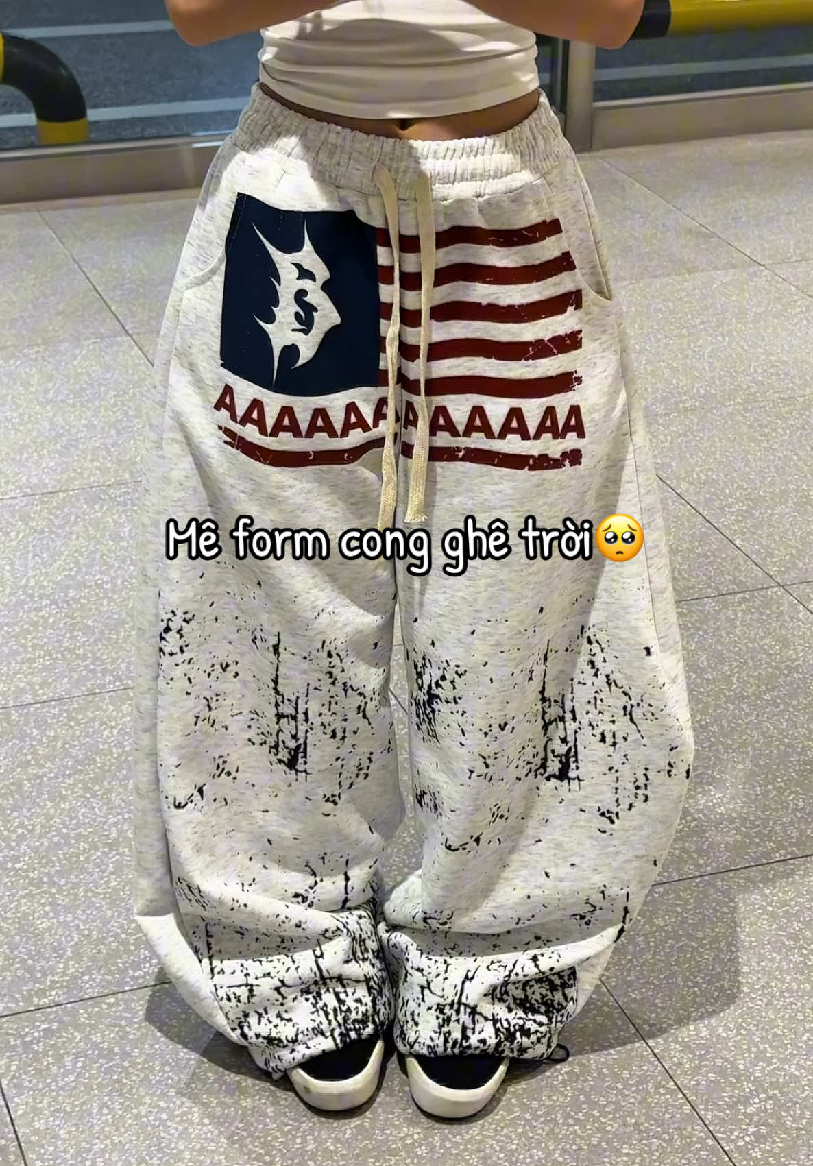 Quần nỉ ống cong #bumbumstu #m55phoido #quanongrong #phoidonu #myoutfit 