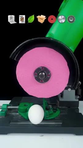 Cutting raw eggs with tissue papers