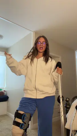 Knee surgery transition 🥰