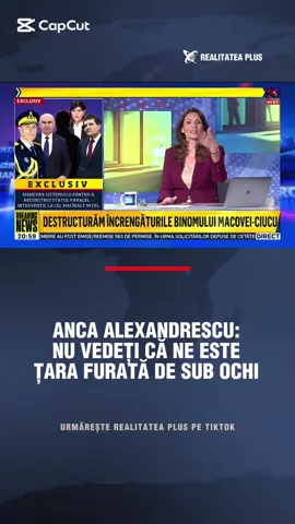 #realitateaplus #ancaalexandrescu #culiselestatuluiparalel #news #fyp 
