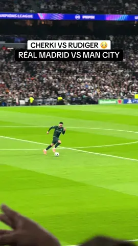 Le duel entre Cherki et Rudiger ce soir en ligue des champions.  #rayancherki #cherki #rudiger #halamadrid #liguedeschampions 