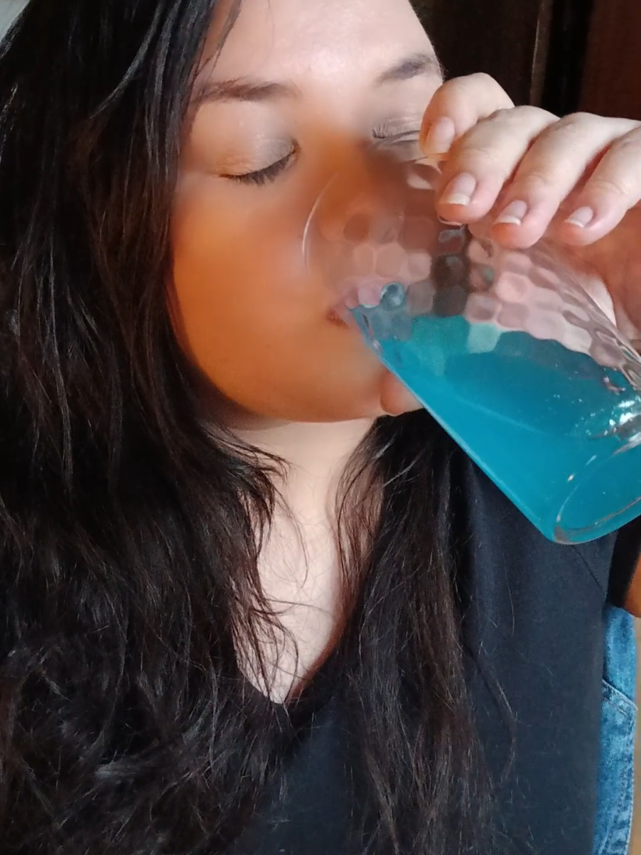 Mulher, se você vive no stress no dia a dia você precisa desse suco azul. 🩵 #viralllllll 