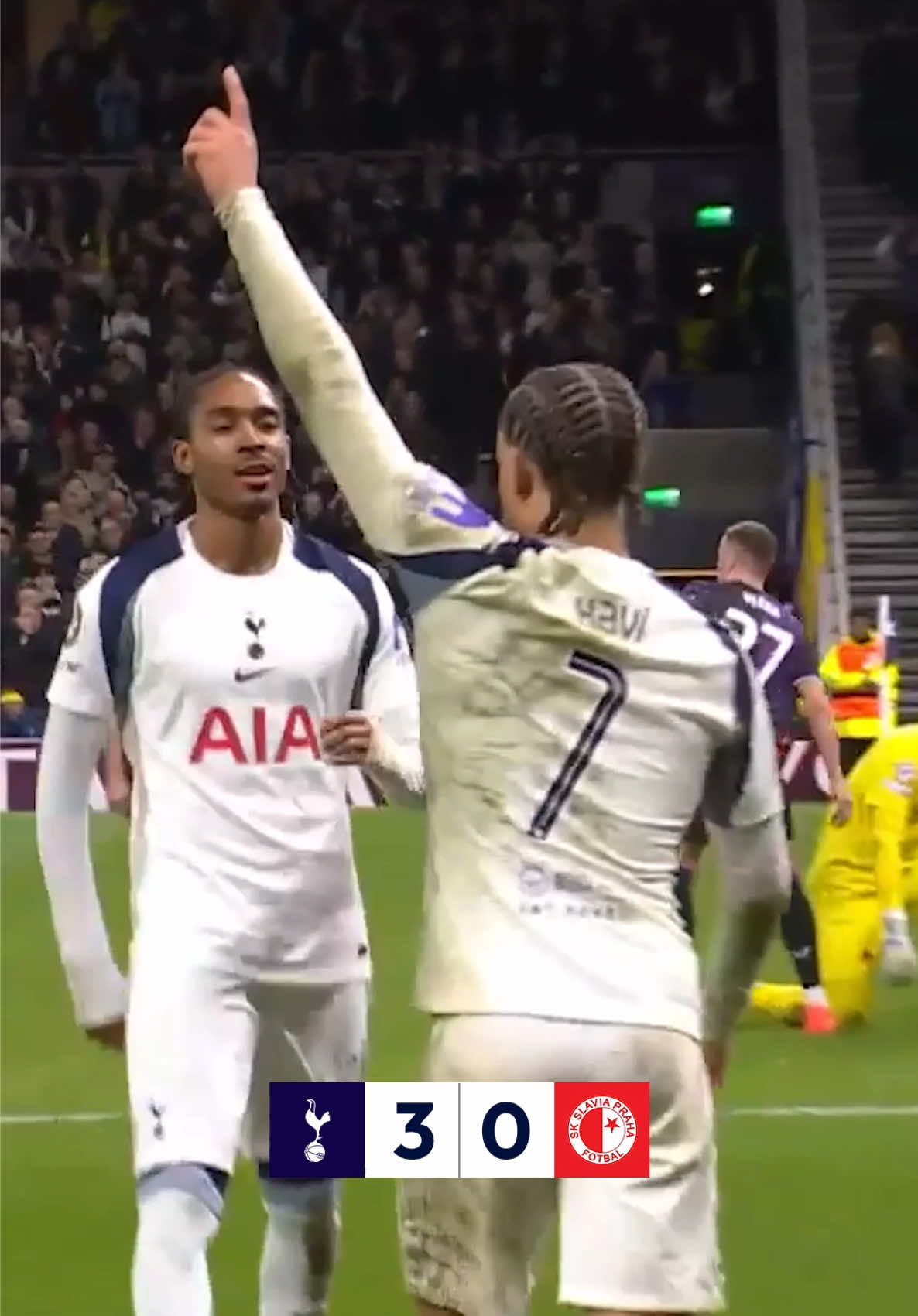 Highlights: Spurs 3-0 Slavia Prague #UCL #Spurs #Tottenham #Highlights #ChampionsLeague 
