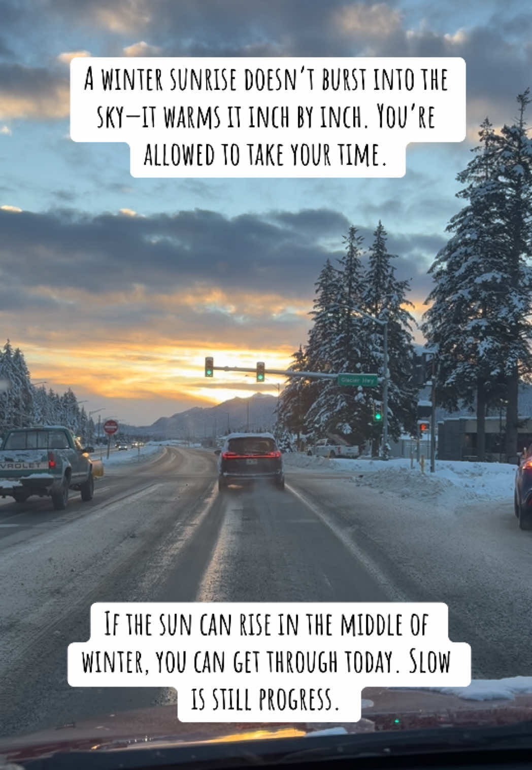 Winter sunrises always remind me that even the coldest seasons still have light. You don’t have to rush your healing—some days it’s enough just to rise slowly. ❄️🌅 #MentalHealth #wintersunrise #HealingJourney #naturetherapy #SelfCare