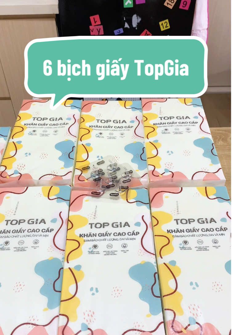 Combo 6 bịch giấy TopGia sale rồi nhaaa #khangiayrut #khangiaytopgia #topgia #khangiay #xuhuong 