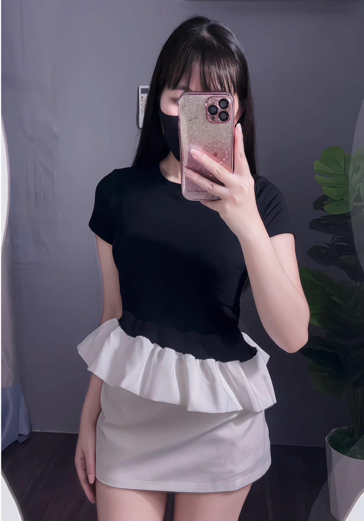 Áo thun phối bèo #aoxinh #xuhuongtiktok 