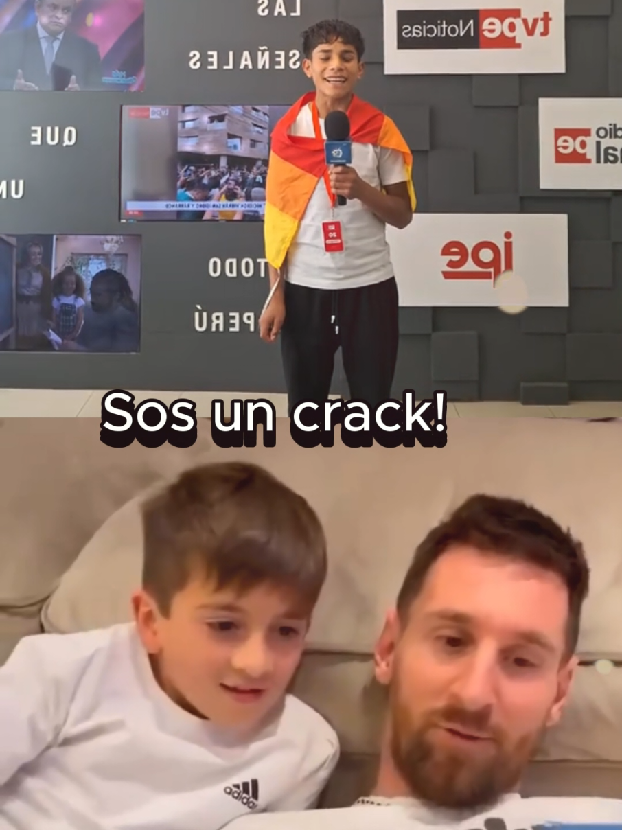 Messi dale la mano a este Peruano posta!!! #lionelmessi #messi #futbol #argentina #poldeportes 