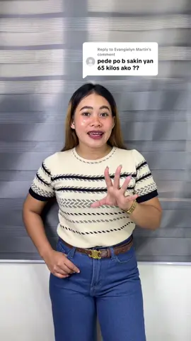 Replying to @Evangielyn Martin Hindi talaga mainit sa katawan kapag suot#knittedtop#knittedblouse#formaltop#fyp#viral