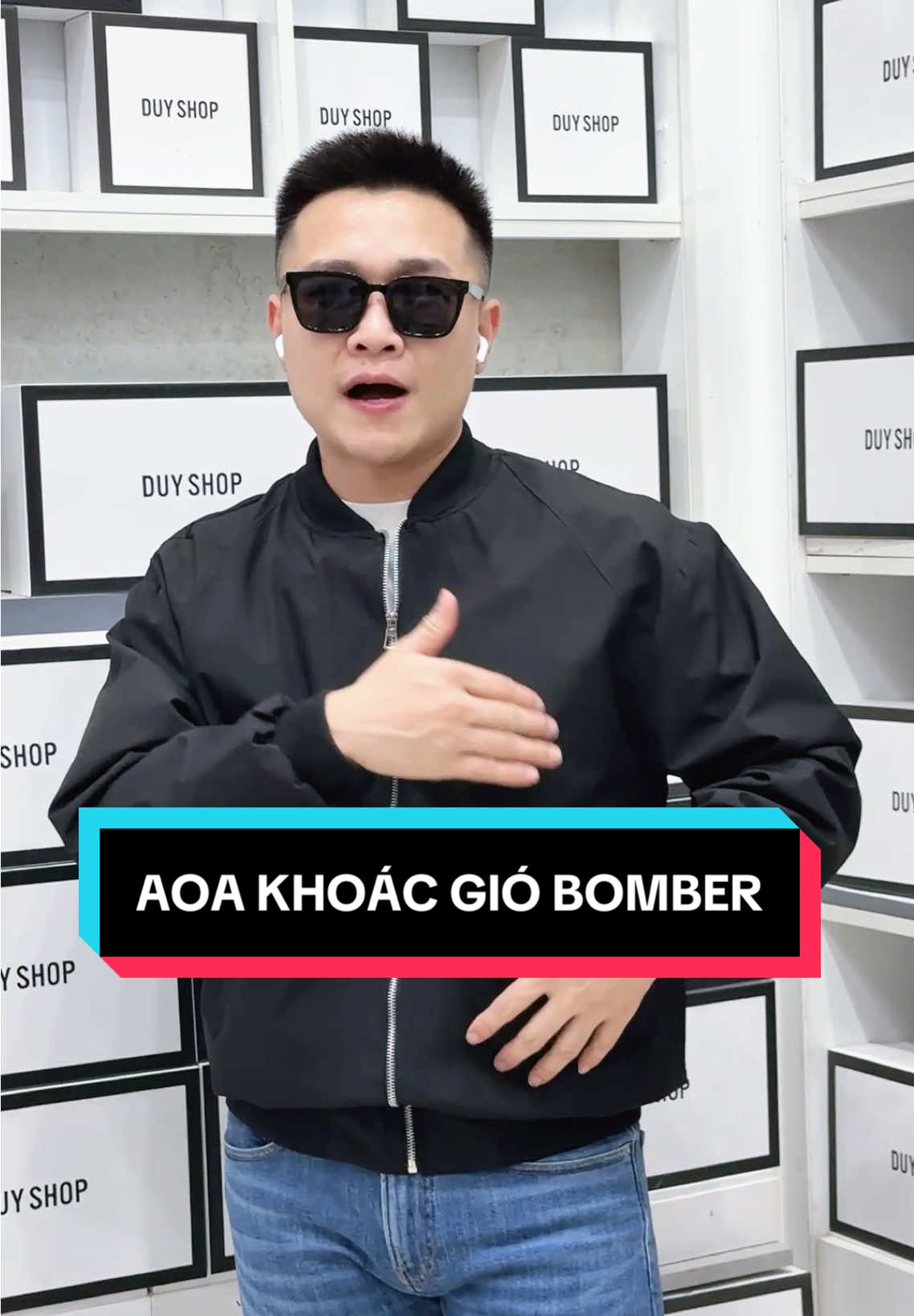 Áo gió bomber dễ phối đồ, nhẹ bẫng mặc siêu thoải mái #duyshop #duyshopthainguyen #aogionam #aokhoacnam #aokhoacgio 