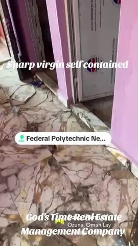 Virgin POP standard Selfcontained at maternity poly with federal light and kitchen cabinets with foreign wardrobe  415k to pay 300 yearly. settle agency 200k. rush now before you hear rented out... #goviral #creatorsearchinsight #trendingvideo #fybシviral #owerritiktokers❤️❤️ 