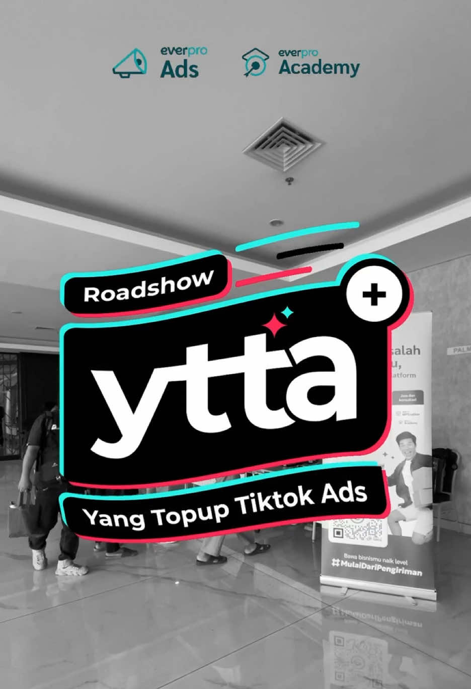 YTTA Recap!! 🚀 Everpro dateng ke 3 kota: Pekalongan, Surabaya, dan Bandung buat ngasih insight buat para advertiser buat maksimalin cara ngiklan mereka dengan manfaatin AI 🤩 Buat yang belum sempet ikutan, tenang aja ya! Karena masih banyak event dan program Everpro lainnya!  Stay tuned, jangan sampe kelewatan 🙌