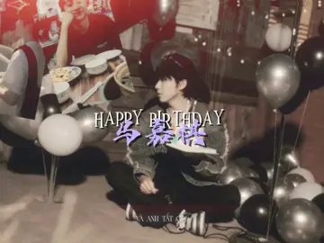 _12/12/2002-12/12/2025: ngày 12 roii,em bé 23 tuổi rôiii; em bé nhỏ của em tuổi mới vui vẻe,hạnh phúc,đầy niềm vui nhaaa; bông tuyết nhỏ của em sinh nhật vuii vẻee 🫰🏻💝 #tnt时代少年团 #majiaqi #happybirthday #ln_sdsnt #fybシ 