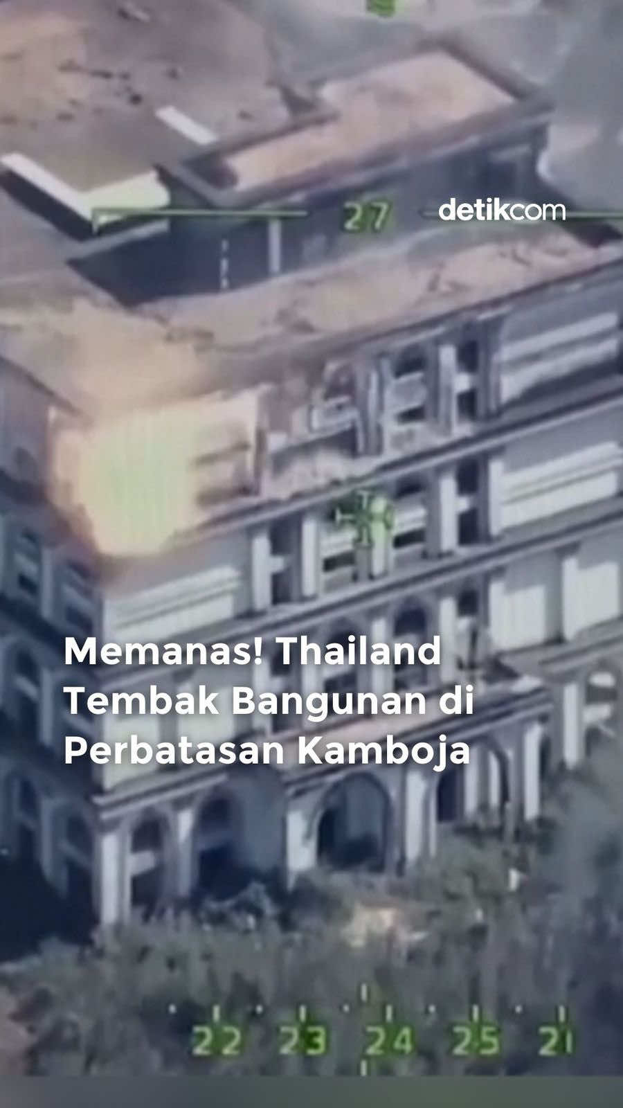 Dilansir dari Reuters, kawasan Thmar Dar terkena tembakan dari arah Thailand.  Kedua negara kini saling menuduh sebagai pihak yang memicu bentrokan, termasuk soal dugaan jatuhnya korban sipil akibat serangan artileri dan roket. Ketegangan di perbatasan Thailand–Kamboja telah memasuki hari keempat dan situasinya masih belum menunjukkan tanda mereda. Baca berita selengkapnya hanya di detik.com! Creator: Naitun #tembakan #kambojathailand #konflik 