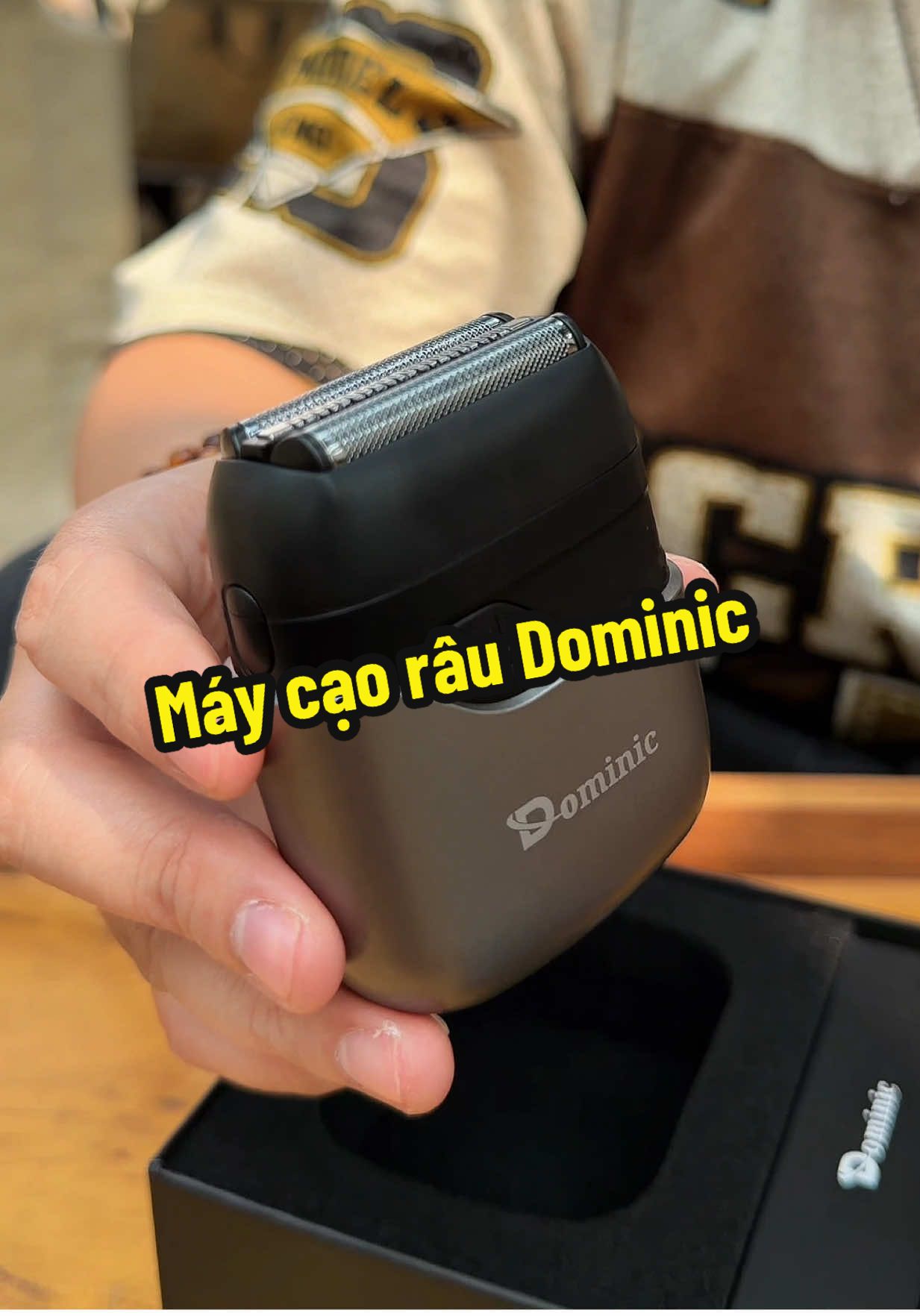 Máy cạo râu Dominic #maycaorau #maycaoraumini #maycaoraucamtay #nabeodaily 