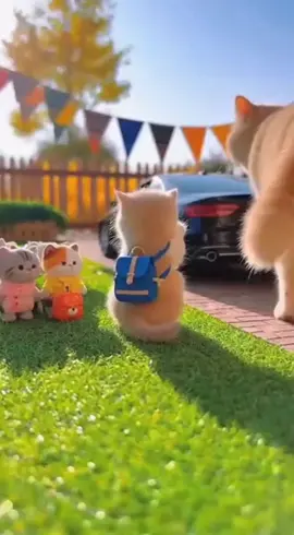 Kucing pamit berangkat ke sekolah #kucinglucu#kucing#kucingoren #cats#catsoftiktok#catsoftiktok #catlovers#catsvideo