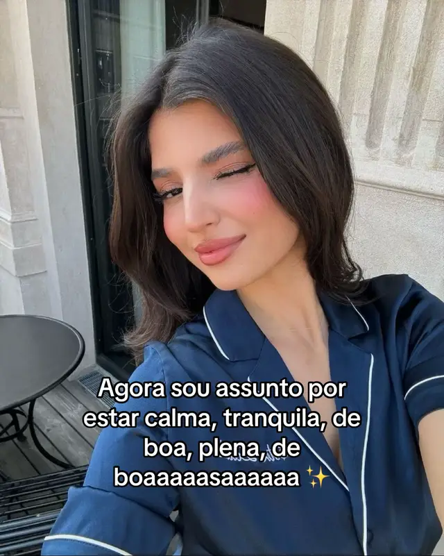 A vida é booooa quando vc descobre como ser tranquilinha 😮‍💨 