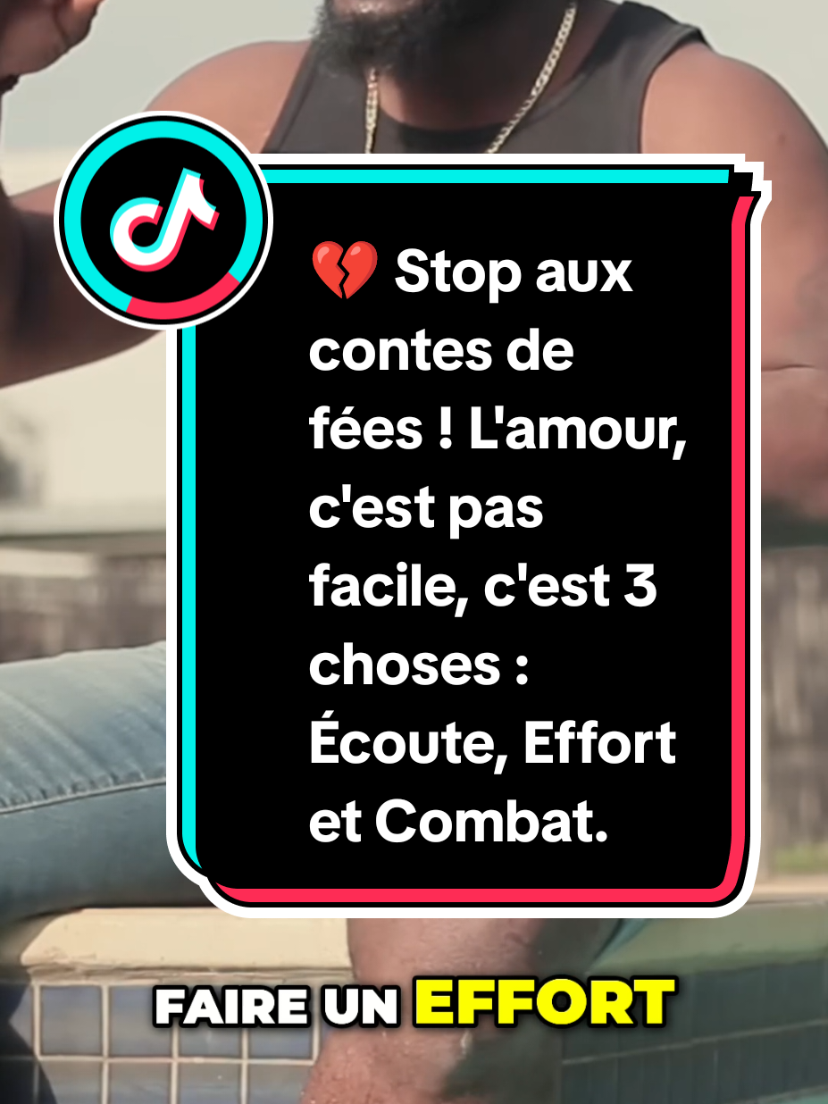 Si elle fait ces 3 choses pour toi : Écoute, Effort et Combat... C'est une femme qui t'aime VRAIMENT. #ZackMwekassa #AmourVeritable #DefinitionAmour #CoupleGoals #PourToi 