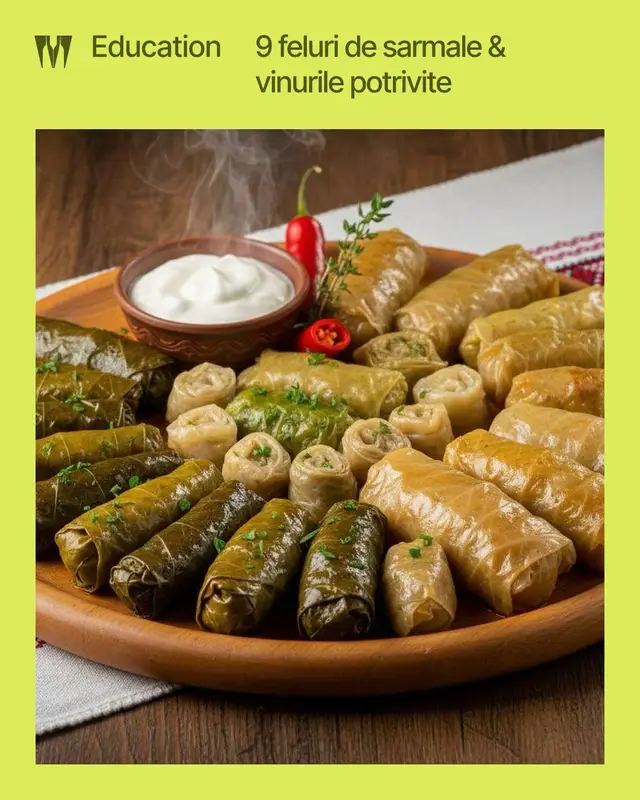 🍷 A început sezonul sarmalelor, așa că am pregătit o listă de vinuri care se potrivesc bine cu cele mai populare rețete. Spuneți-ne în comentarii ce rețetă de sarmale pregătiți în acest an și cu ce vin le veți stropi! 💬 #WinesOfRomania #RomanianWine #VinuriRomanesti #Sarmale #FoodPairing    🇬🇧 For the English version, please check the first comment.