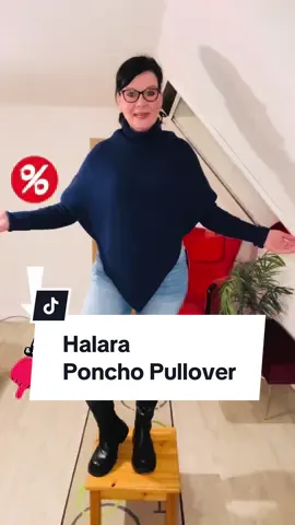 Halara Poncho Pullover #UnboxYourDeals #WeihnachtsDeals #halara #halara_de #halaradamenmode 