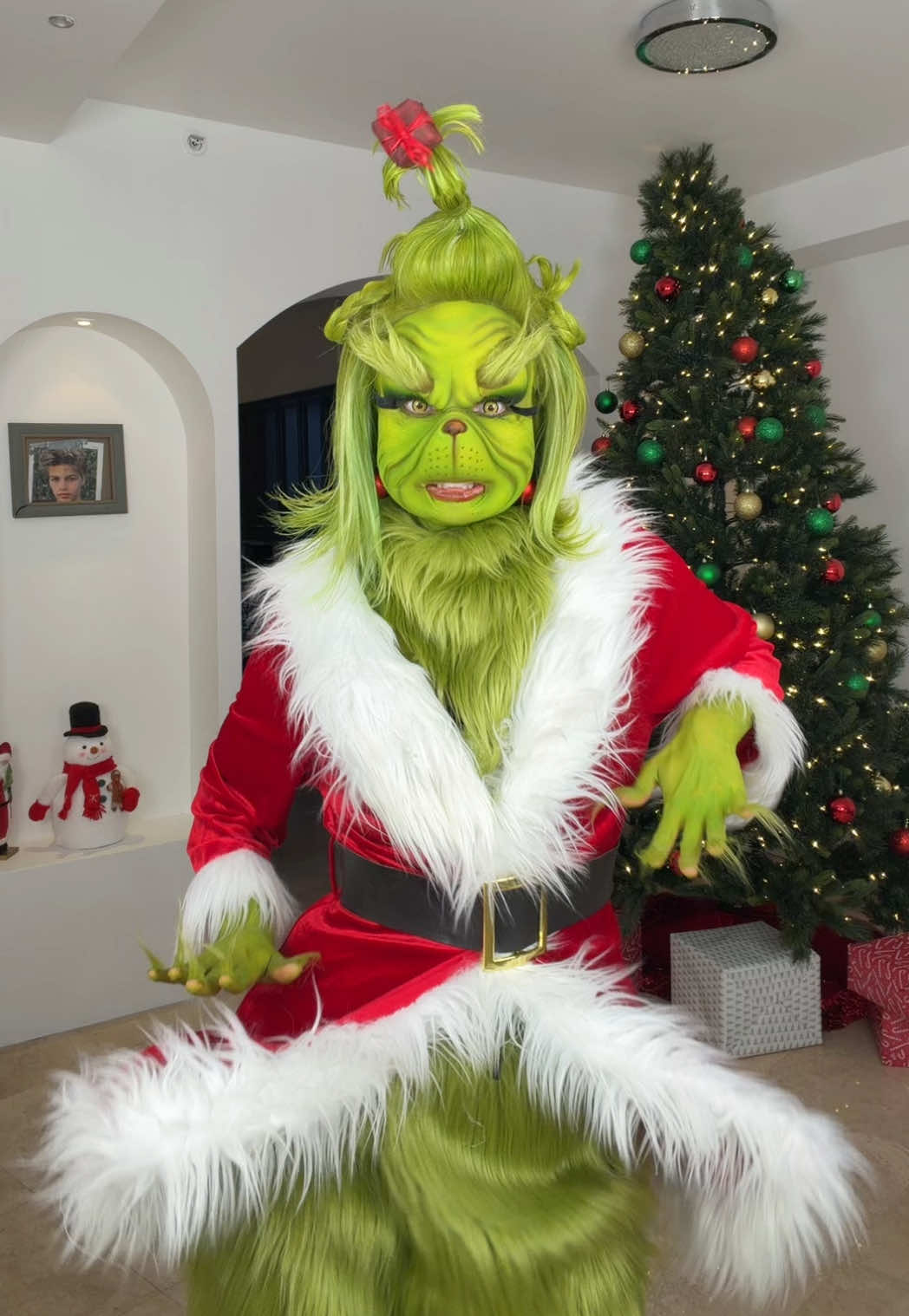 Merry bombaclat🎄 #fyp #nataliereynolds #grinchmas #grinch #christmas