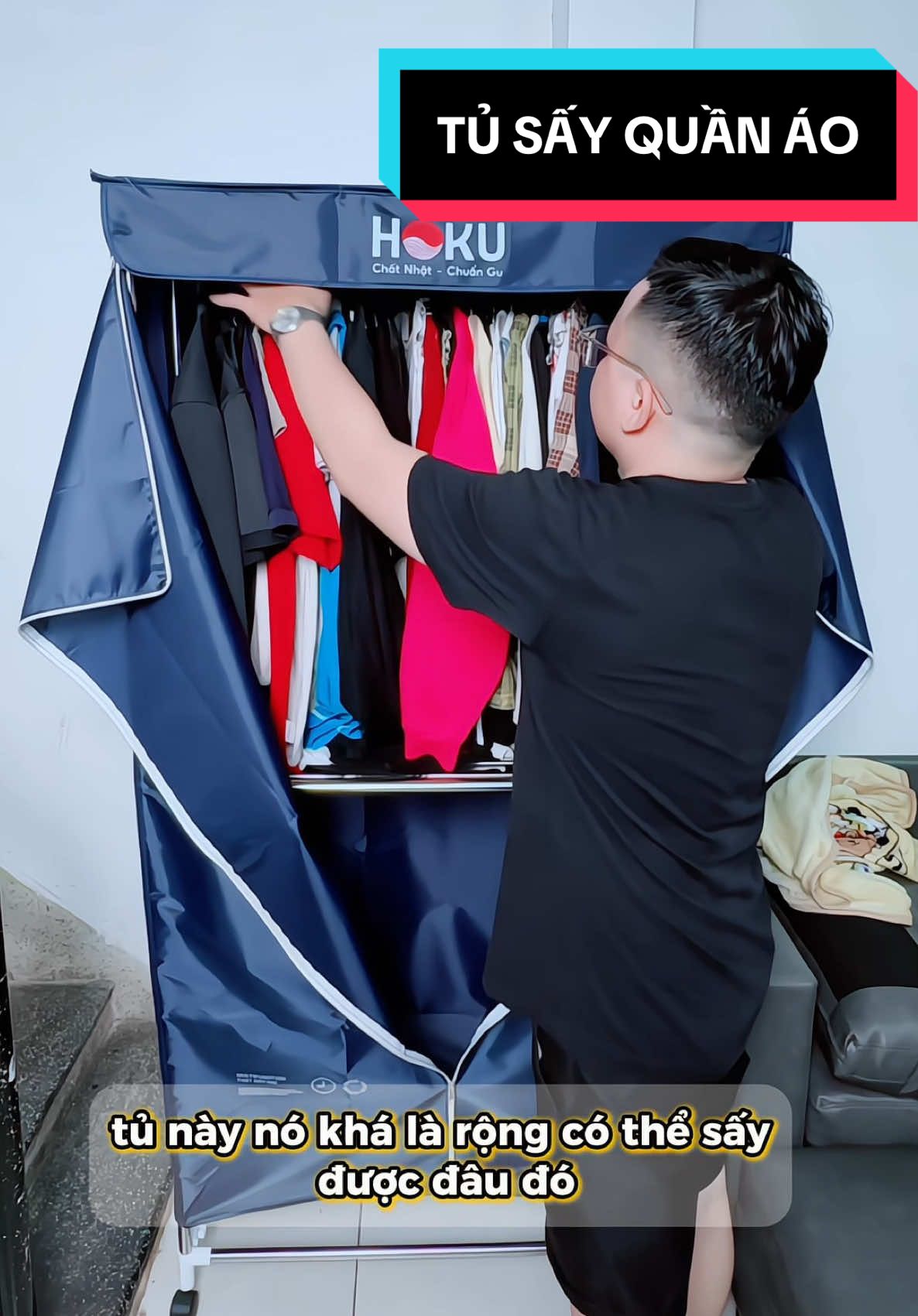 Tủ sấy quần áo gấp gọn #hoku #tusayquanao  @Dũng Trải Nghiệm 💫 