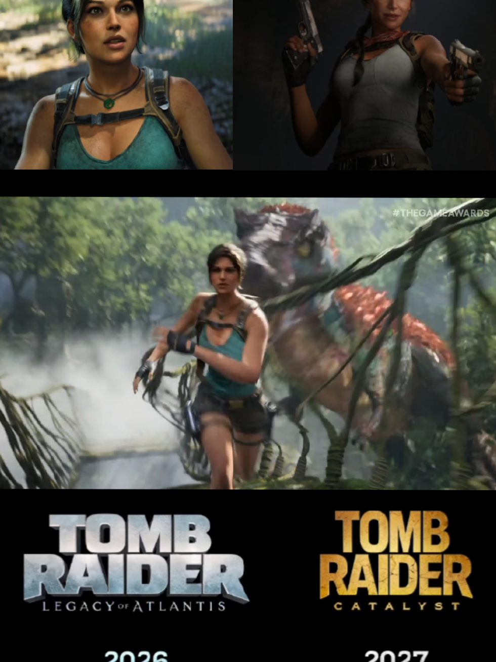 🎮 Tomb Raider Legacy of Atlantis et Tomb Raider Catalyst 🎮 Extrait du direct 