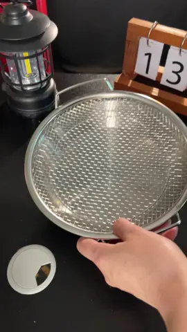 Bộ khay đĩa + vỉ lọc dầu inox ✨ Giúp món chiên ráo dầu nhanh, giòn lâu, sạch bếp! #KhayLocDau #DoBepTienLoi #GiaDungNhaBep #xuhuong 