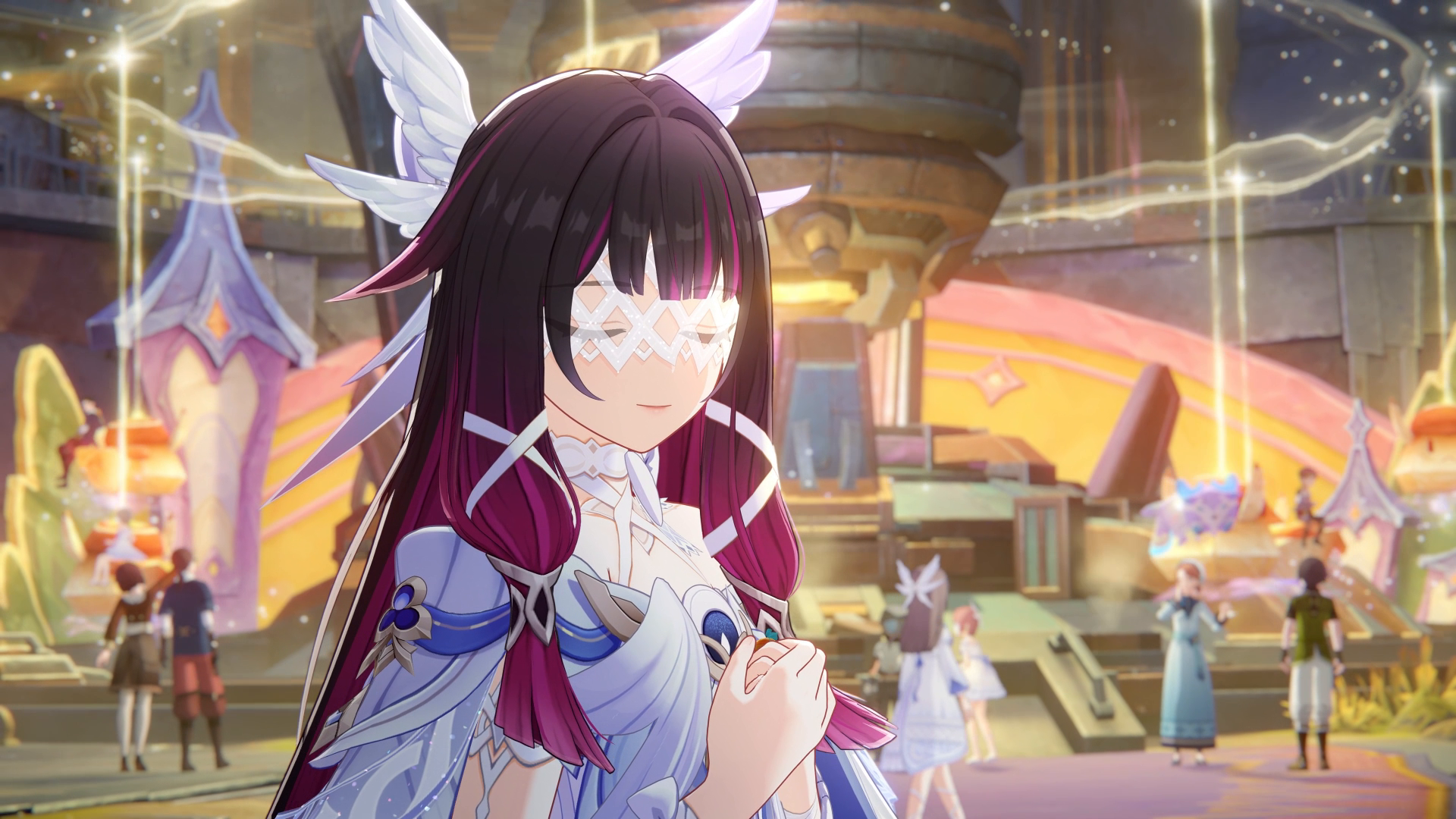 Cinemática de Genshin Impact - Noche Rezolunar #GenshinImpact #Columbina