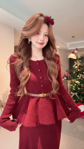 Đỏ noel #xuhuong #viral #qmalie 