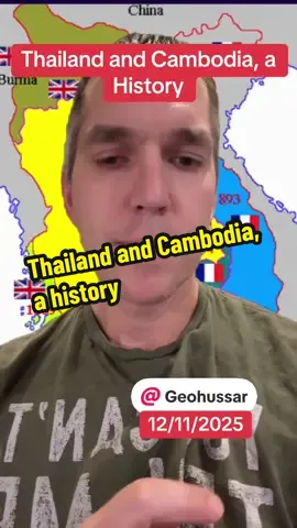 Thailand and Cambodia, a history (mostly about the Thai) @GeoHussar  #thailand🇹🇭  #cambodia #khmer  #sukhothai  #History