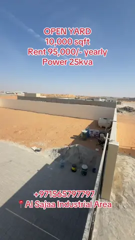 #openyard #warehouse #plotsforsale #sharjah #uae🇦🇪 