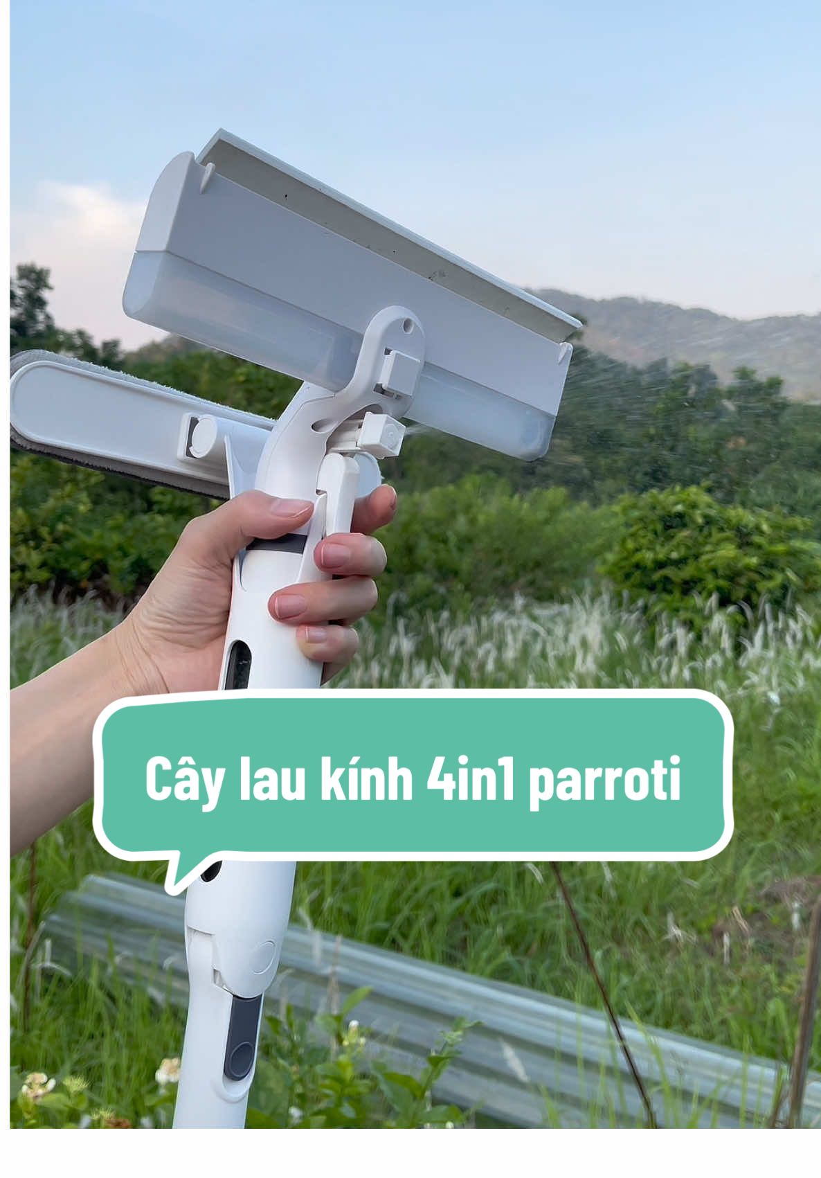Cây lau kính 4in1 parroti #caylaukinh #caylaukinhdanang #caylaukinhparroti #parroti #hanhmet7review 