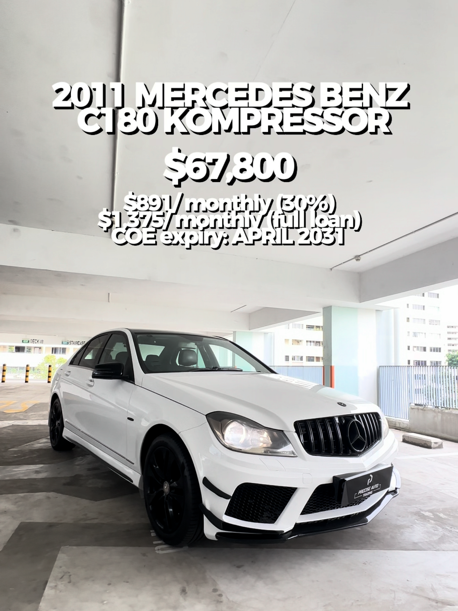 If monthly instalment isn’t your concern, these are the pre-owned cars you can drive home today! 🚙🚙  Contact us at 9489 7930 📲 1. 2011 MERCEDES BENZ C180K 2. 2009 MITSUBISHI LANCER 1.6A 3. 2011 MERCEDES BENZ C180 4. 2011 TOYOTA ESTIMA 2.4A AERAS 5. 2009 TOYOTA PREMIO 1.5A 6. 2009 TOYOTA COROLLA ALTIS 1.6 7. 2018 HYUNDAI AVANTE 1.6A GLS 8. 2018 MITSUBISHI ATTRAGE 1.2 9. 2019 NISSAN NOTE 1.2 10. 2019 HONDA FIT 1.3A 11. 2019 KIA STONIC 1.0 12. 2023 HONDA VEZEL 1.5G ##sgcars #cartok #fyp