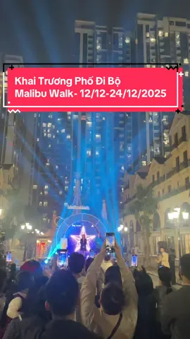 Chính thức khai trương phố đi bộ Malibu Walk- Vinhomes Ocean Park 1. #Vinhomes #VinhomesOceanPark #DaiLoiAkalands #MalibuWalk 