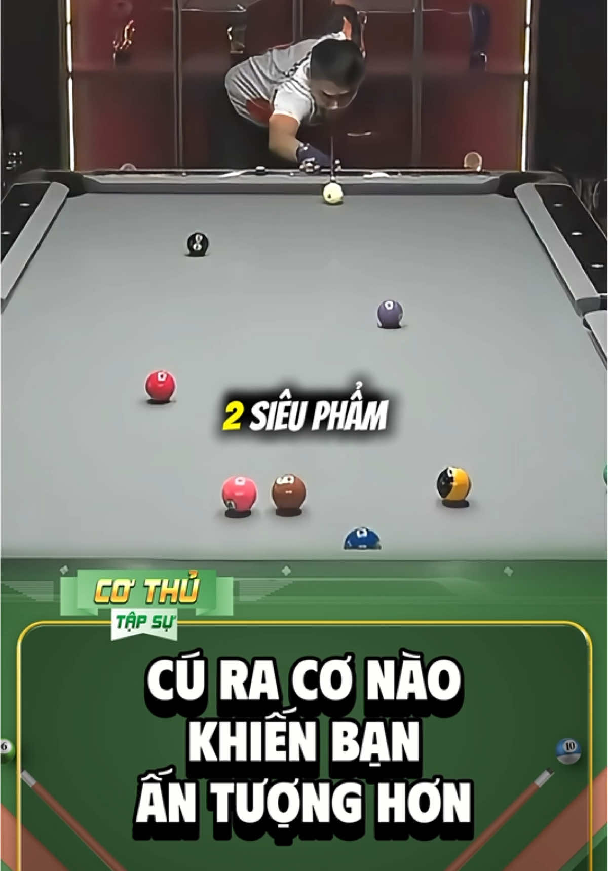 Theo bạn ai đỉnh hơn ? #bida #billiards #hoangsao #pool9 #cothutapsu 