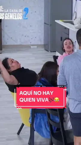 AQUÍ NO HAY QUIEN VIVA🎶😂 #zonagemelos #lacasadelosgemelos2 #aquinohayquienviva #lafalete #lamarrash 