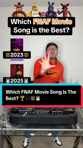 Which FNAF Movie Song Is The Best? 🏆🤔 Let me know your favorite Five Nights At Freddy’s Movie song! 🐻🐰 #fnaf #fivenightsatfreddys #fnaf2movie #fnaf2 #fnafmovie 