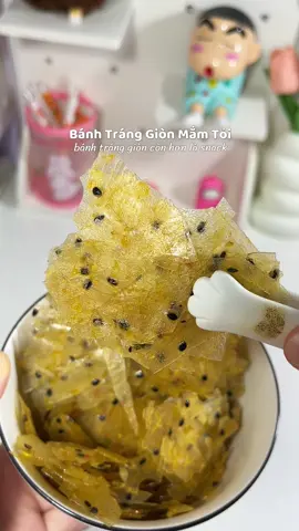 bánh tráng giòn mắm tỏi #banhtrang #anvat 