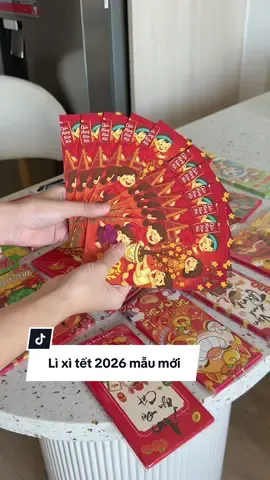 Lì xì năm nay nhiều mẫu mới xinh lắm các bác ạ #hoaihayho #reviewdogiadung #tet #lixitet #tet2026 