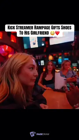 Kick Streamer Rampage Gifts Shoes To His Girlfriend 😳❤️ #kickstreaming #rampagejackson 