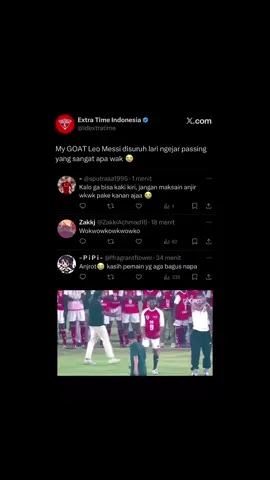 WOW WOW JUST A WOW, MY GOAT MESSI DISURUH NGEJAR PASSING YANG SANGAT APA ITU GUYS😭🔥#lionelmessi #india #footbal #fyp #foryou 