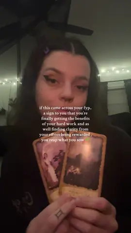if it’s not here yet it’s coming soon <3 #tarot #spirituality #witchtok 
