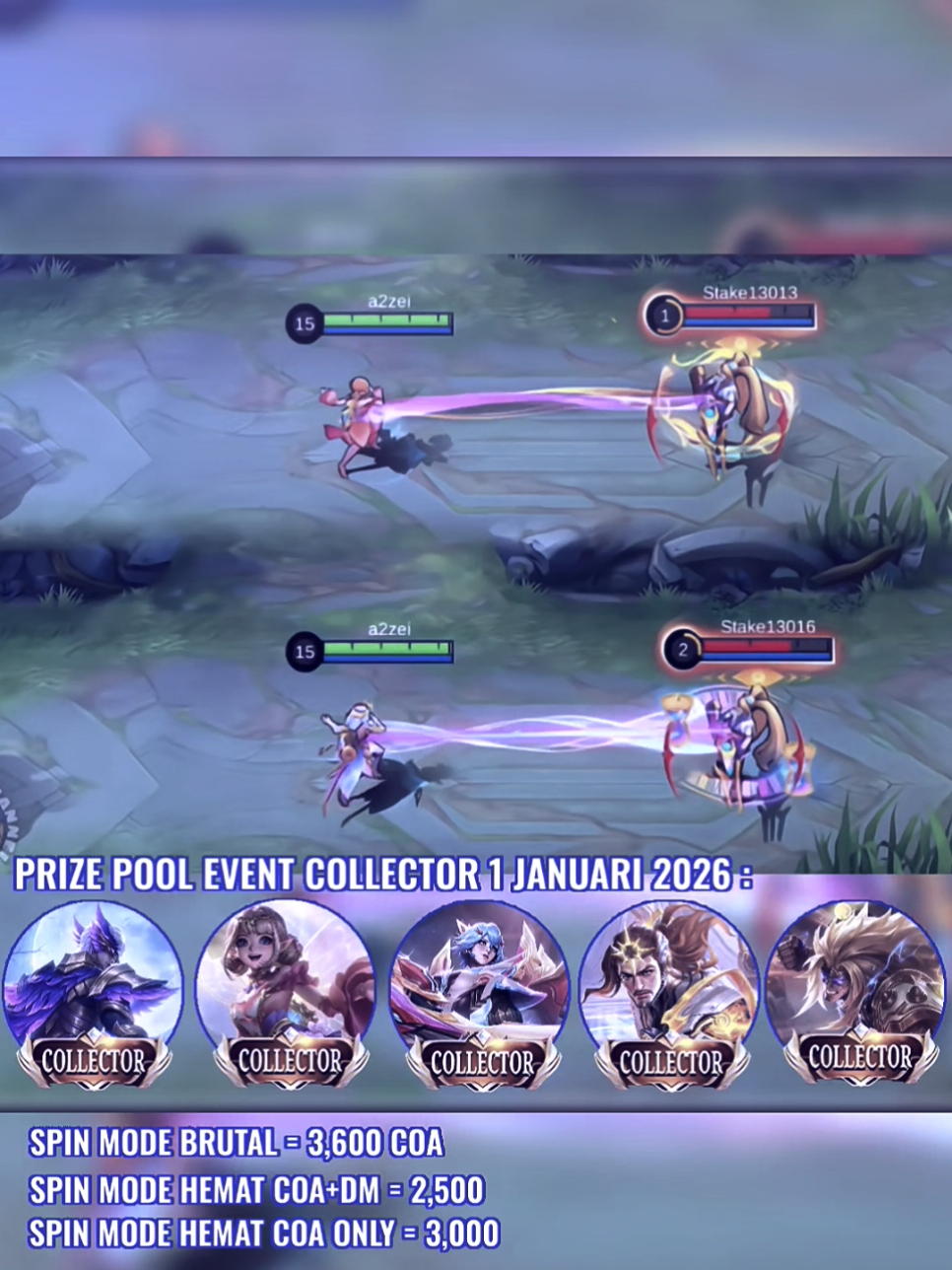 COLLECTOR ANGELA RESALE 🤩 cr:@anxiprst #MLBBXSpongeBob #MLBBFriendFest #MLBB #skincollector #angelacollectorskin 