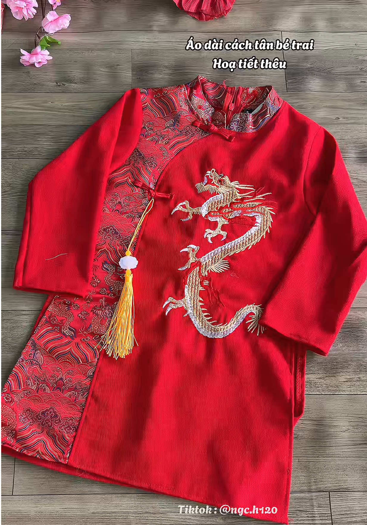 Áo dài cho bé trai  #aodaichobe #aodaibetrai #aodaitet #thoitrangtreem #xuhuong 