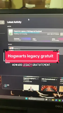 Le jeu hogwart legacy gratuit ! Profite en #hogwartslegacy #harrypotter #jeuxpc #jeuxharrypotter 