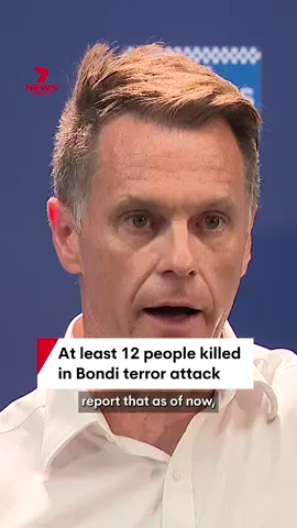 At least 12 people have been killed in a mass shooting at Bondi Beach during Hannukkah celebrations, Chris Minns has confirmed. The NSW premier says one of the offenders has been killed and another is in custody. #bondi #bondibeach #bondishooting #sydney #nswpolice