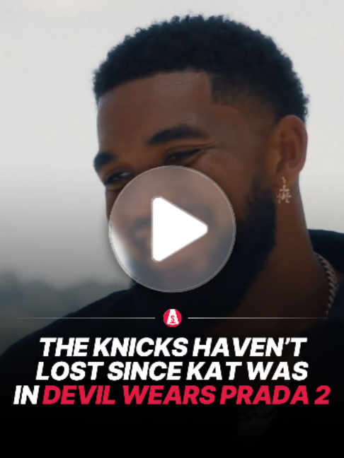 The Knicks are headed to the NBA Finals for the first time since 1999 and we have to wonder, did Anne Hathaway have something to do with it? Since The Devil Wears Prada 2 hit theaters on May 1 and Andy Sachs chatted with starting center Karl-Anthony Towns at Miranda Priestly's Hamptons home, the Knicks are 8-0 and having the best playoff run in NBA history. It's truly a thrill to be a New Yorker. #thedevilwearsprada #tdwp2 #movies #sports #knicks #kat