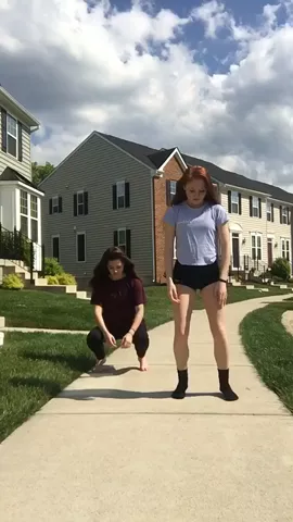 Contemporary w/ @jazzytazzyyy 😇💘 (we fell at the end) #dance | youtube: dancingwithmackenzie