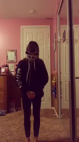 #BangChallenge the panda eye thing was pointless 😂🐼 #weirdo #JustHavingFun